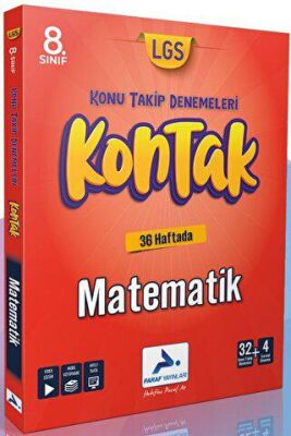 8. Sınıf Matematik 36 Kontak Deneme - Kolektif kitap kapağı