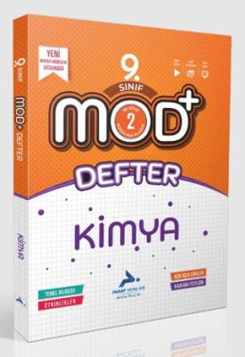 Paraf Yayınları Paraf 9. Sınıf Mod Kimya Defter - Kolektif kitap kapağı