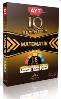 AYT IQ Matematik 15 Branş Denemesi - Kolektif kitap kapağı