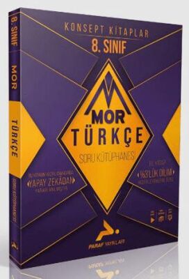 LGS Mor Türkçe Soru Kütüphanesi - Kolektif kitap kapağı