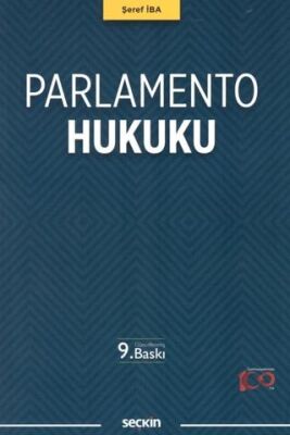 Parlamento Hukuku - Şeref İba kitap kapağı