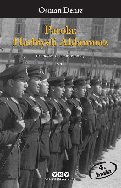 Parola: Harbiyeli Aldanmaz - Osman Deniz kitap kapağı