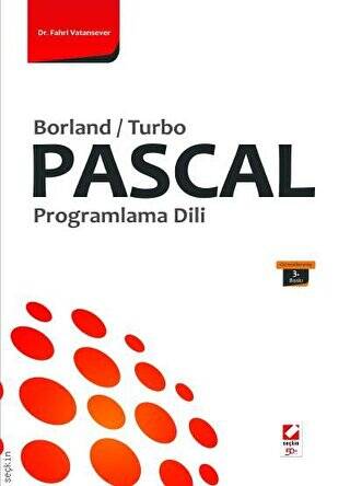 Pascal Programlama Dili - Fahri Vatansever kitap kapağı