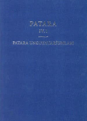 Patara Unguentariumları - Patara IV.1 - erkan dündar kitap kapağı