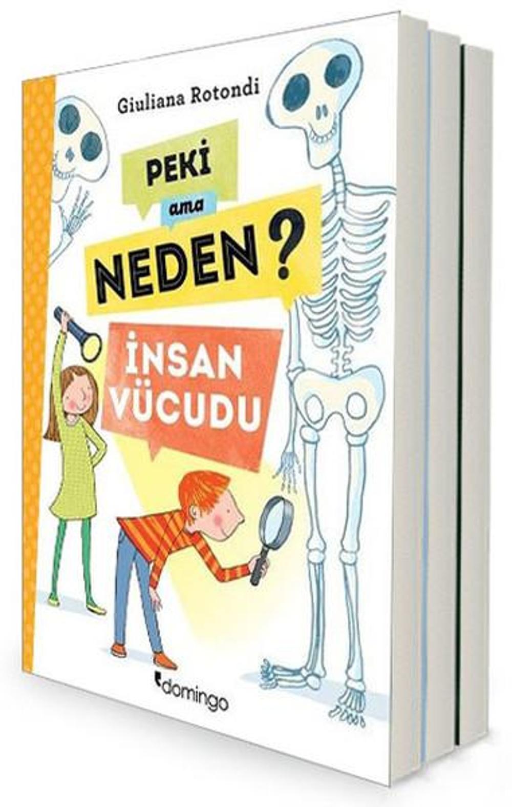 Peki Ama Neden? Seti - 3 Kitap Takım | Domingo Yayınevi