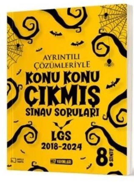 8. Sınıf Konu Konu Çıkmış Sınav Soruları | Hız Yayınları (İnce Kapak) - Resim 1