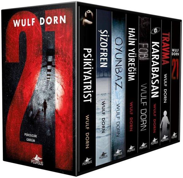 Wulf Dorn Psikolojik Gerilim Kutulu Özel Seti - 8 Kitap Takım | Pegasus (İnce Kapak) - Resim 1