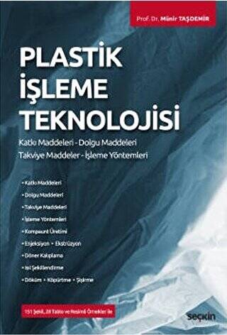 Plastik İşleme Teknolojisi - Münir Taşdemir kitap kapağı