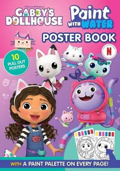 Gabby's Dollhouse Paint With Water | Alligator Products Limited (İnce Kapak) - Resim 1