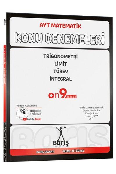 AYT Matematik Trigonometri Limit Türev İntegral Konu Denemeleri | Barış Yayınları-Eğitim (İnce Kapak) - Resim 1