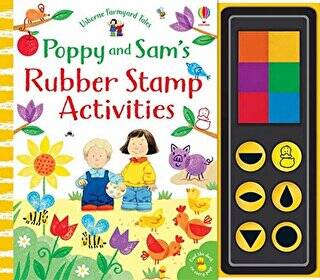 Poppy and Sam`s Rubber Stamp Activities - Sam Taplin kitap kapağı
