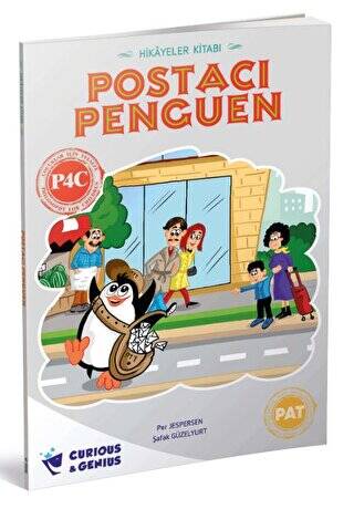 Curios & Genius Yayınları Postacı Penguen - Şafak Güzelyurt kitap kapağı