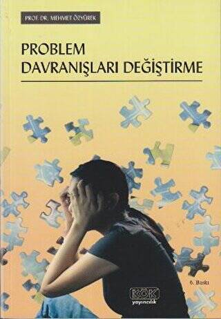 Problem Davranışları Değiştirme - Prof.Dr. Mehmet Özyürek kitap kapağı