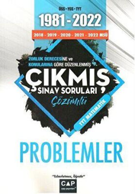 Problemler Çıkmış Sınav Soruları - Kolektif kitap kapağı