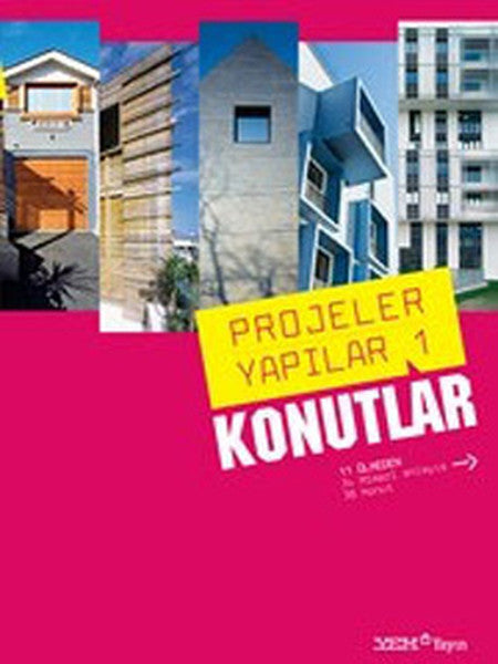 Projeler Yapılar 1 - Konutlar - H. Kadircan Keskinbora kitap kapağı