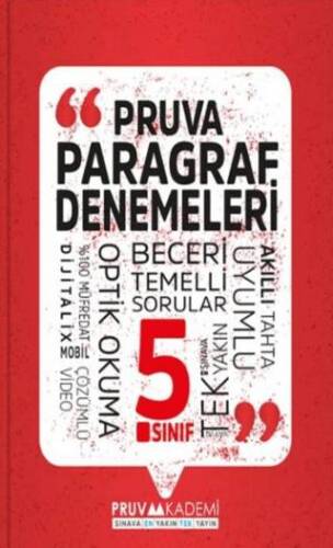 Pruva 5, Sınıf Paragraf Denemeleri - Kolektif kitap kapağı