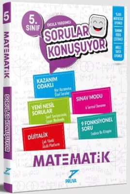 Pruva Akademi 2025 5. Sınıf Matematik Sorular Konuşuyor Güncel Müfredat - Kolektif kitap kapağı