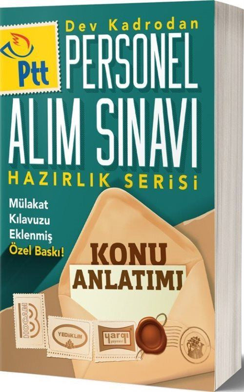 Ptt Personel Alım Sınavı Hazırlık Serisi Konu Anlatımı Mülakat Kılavuzu Ekli Benim Hocam Yayınları kitap kapağı