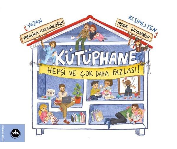 Kütüphane - Hepsi ve Çok Daha Fazlası! | VakıfBank Kültür Yayınları (İnce Kapak) - Resim 1