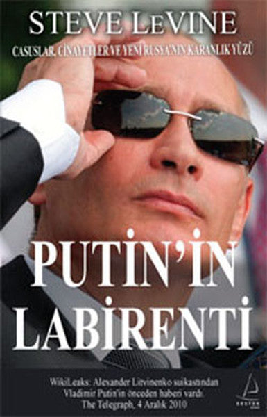 Putin'in Labirenti - Steve Levine kitap kapağı