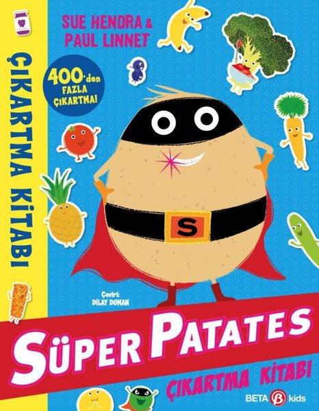 Süper Patates Çıkartma Kitabı | Beta Kids (İnce Kapak) - Resim 1