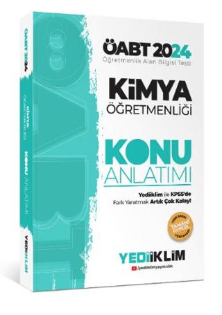 2024 ÖABT Kimya Öğretmenliği Konu Anlatımı | Yediiklim Yayınları (Ciltsiz) - Resim 1