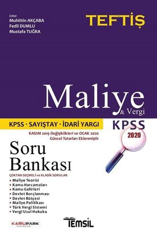 Maliye ve Vergi Hukuku Soru Bankası | Temsil Kitap (Ciltsiz) - Resim 1
