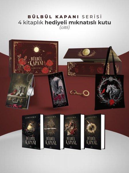 Bülbül Kapanı Serisi - Hediyeli Mıknatıslı Kutu - 4 Kitap Takım | Ephesus Yayınları (Ciltli) - Resim 1
