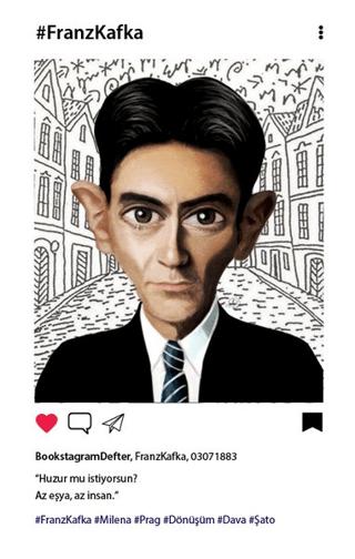 Franz Kafka Bookstagram Defter | Aylak Adam Kültür Sanat Yayıncılık - Resim 1