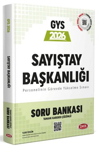 Sayıştay Başkanlığı 2026 GYS Soru Bankası (Karekod Çözümlü)