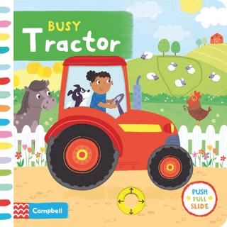 Busy Tractor | Campbell (Ciltli) - Resim 1
