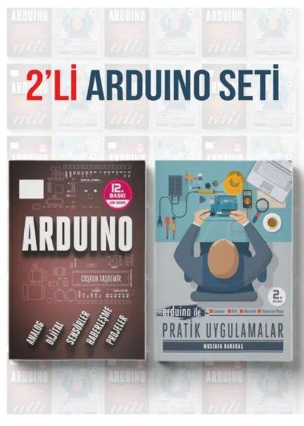 2'li Arduino Eğitim Seti - 2 Kitap Takım | Dikeyeksen (İnce Kapak) - Resim 1