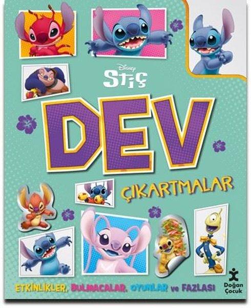 Disney Stiç-Dev Çıkartmalar Etkinlik Kitabı | Doğan Çocuk (İnce Kapak) - Resim 1