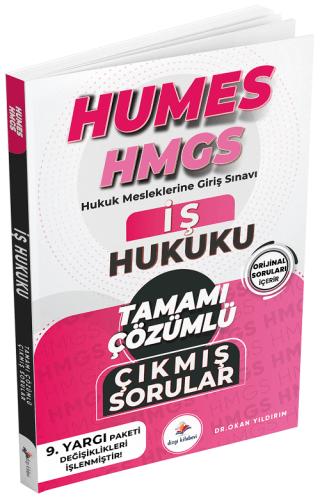 2026 Humes HMGS Hukuk Mesleklerine Giriş Sınavı İş Hukuku Tamamı Çözümlü Orijinal Çıkmış Sorular | Dizgi Kitap (Ciltsiz) - Resim 1