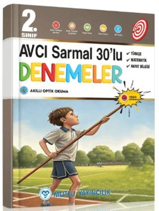 2. Sınıf Avcı Sarmal Denemeler (30'lu) | Mutlu Yayıncılık (Ciltsiz) - Resim 1