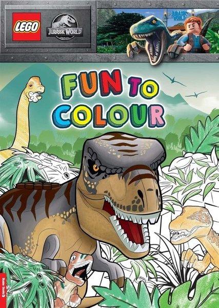 LEGO Jurassic World: Fun to Colour | Michael O'Mara Books Ltd (İnce Kapak) - Resim 1