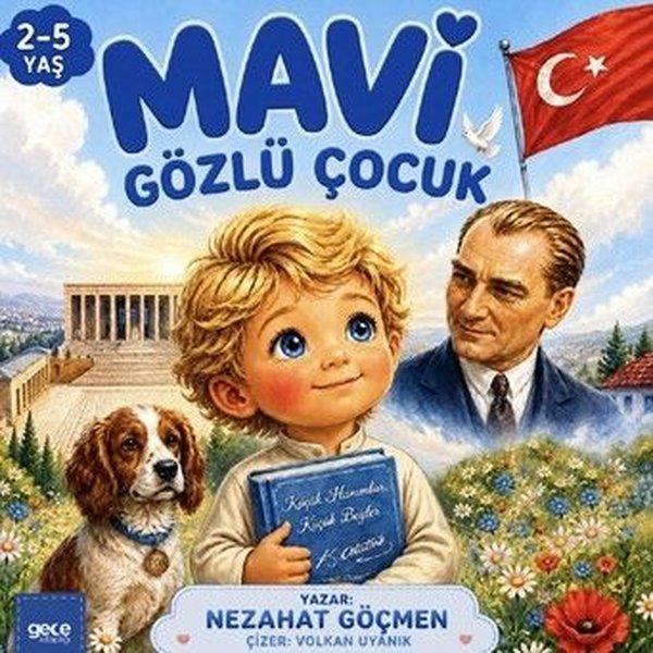 Mavi Gözlü Çocuk | Gece Kitaplığı (İnce Kapak) - Resim 1