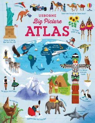 Big Picture Atlas | Usborne (Ciltsiz) - Resim 1