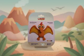 Let’s Mini Changelle 5 Renk Dino Macerası Pterodaktil Oyun Hamuru 120g | Lets - Resim 1