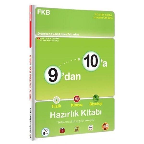 9'dan 10'a Fizik Kimya Biyoloji Hazırlık Kitabı