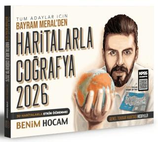 2026 Tüm Adaylar İçin Haritalarla Coğrafya Konu Anlatımı | Benim Hocam Yayınları (Ciltsiz) - Resim 1