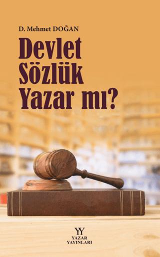 Devlet Sözlük Yazar Mı? | Yazar Yayınları (Ciltsiz) - Resim 1