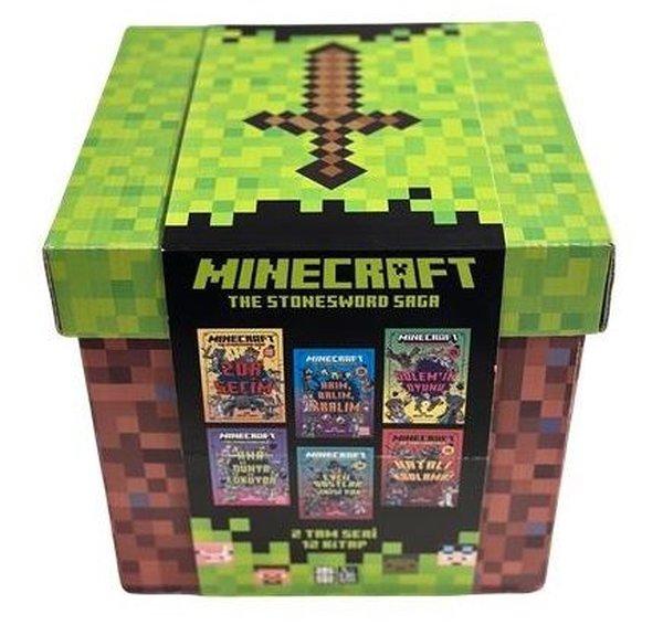 Mega Minecraft Küpü Seti - 12 Kitap Takım | Xlibris (İnce Kapak) - Resim 1