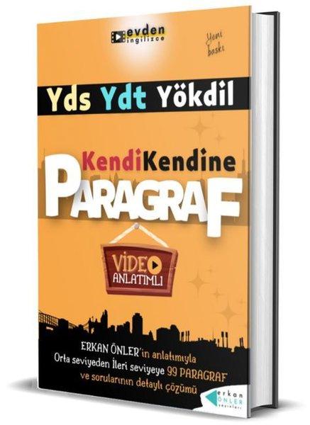 YDS YDT Yökdil Kendi Kendine Paragraf - Video Anlatımlı | Erkan Önler Yayınları (Ciltli) - Resim 1