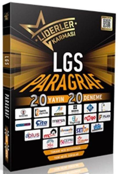 LGS Paragraf Deneme 20 Yayın 20 Deneme | Liderler Karması (İnce Kapak) - Resim 1
