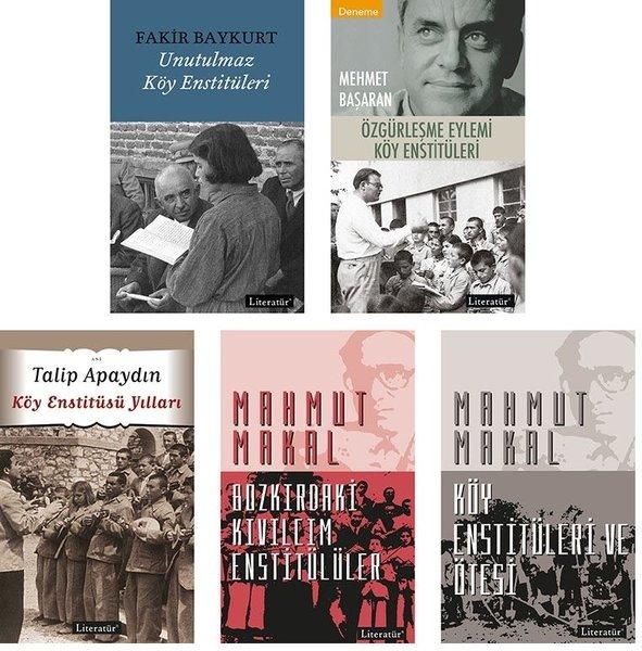 Köy Enstitüleri Seti - 5 Kitap Takım | Literatür Yayıncılık (İnce Kapak) - Resim 1