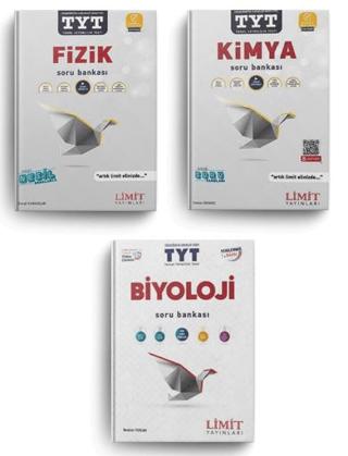 Limit Yayınları TYT Fizik Kimya Biyoloji Soru Bankası Seti | Limit Yayınları (Ciltsiz) - Resim 1