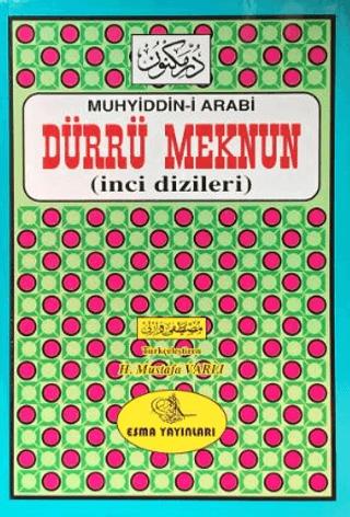 Dürrü Meknun İnci Dizileri