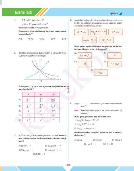 AYT Matematik 1.Kitap YKS 2.Oturum | Karekök Eğitim Yayın (İnce Kapak) - Resim 5