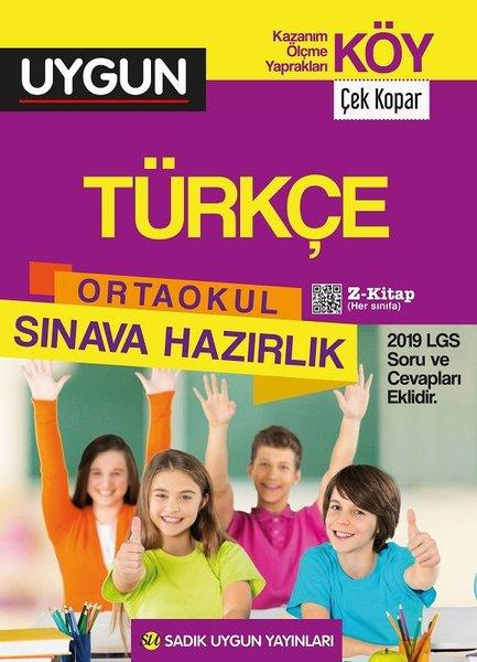 8.Sınıf Köy Türkçe | Sadık Uygun (İnce Kapak) - Resim 1
